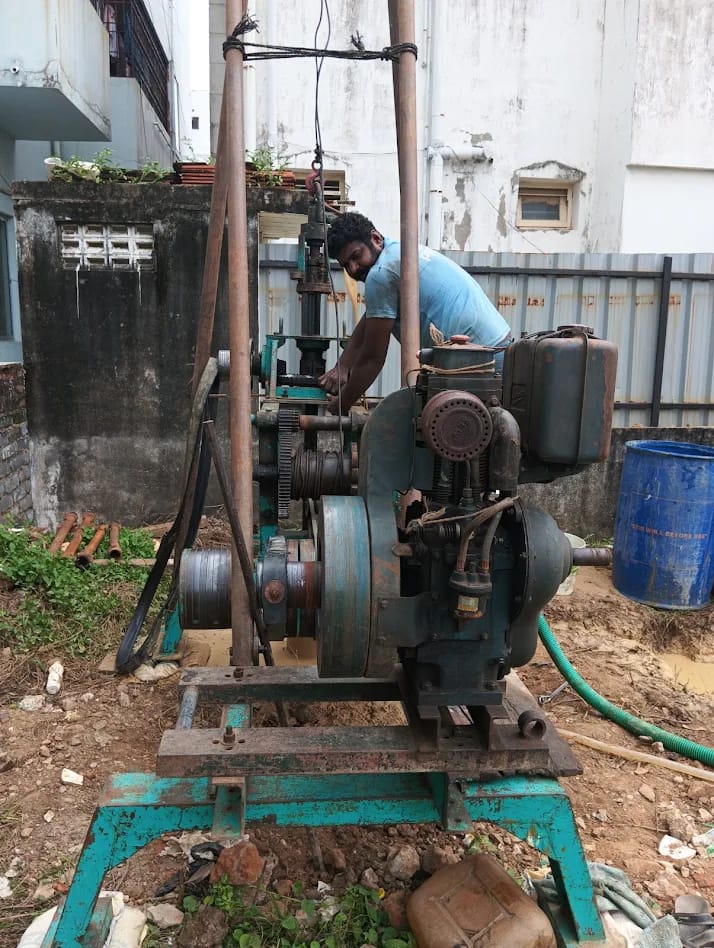 Installing water line flow meter